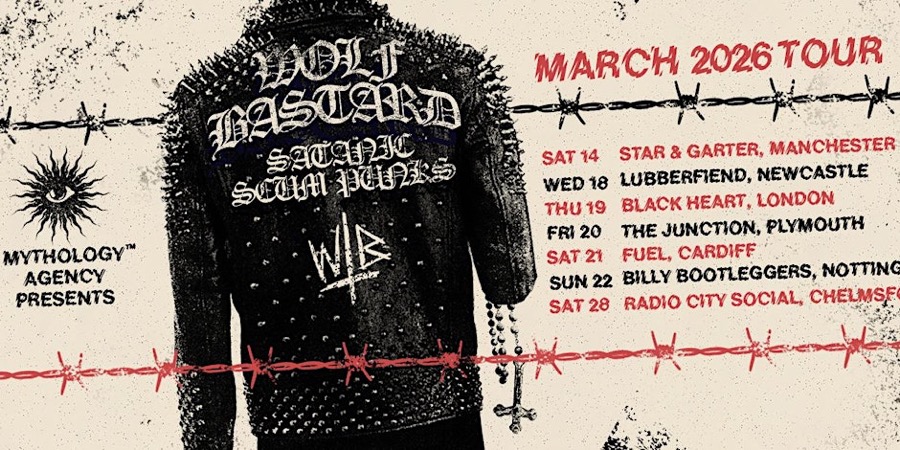 Poster for Wolfbastard + Vast, Slug & Axe